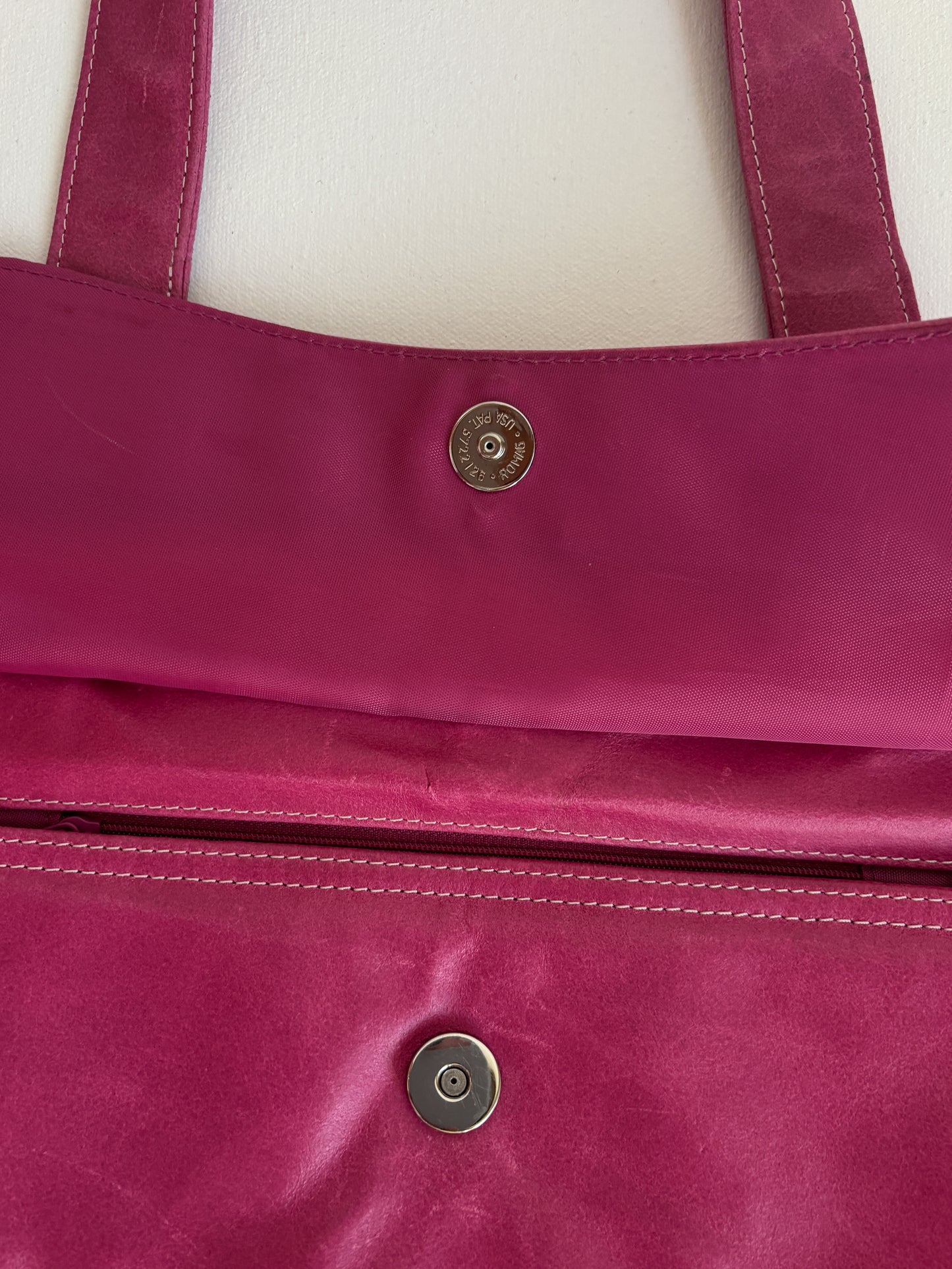 Pink Leather Purse
