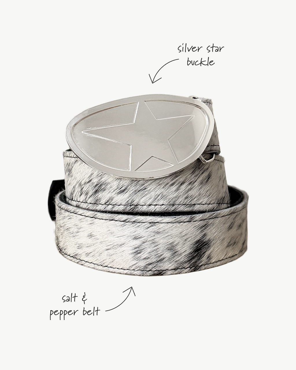 Silver Star Buckle