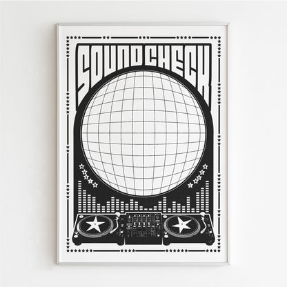 Sound Check Headline Poster