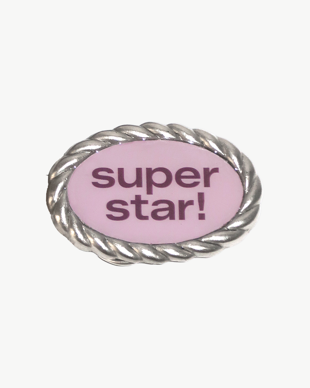 Superstar Oval Buckle