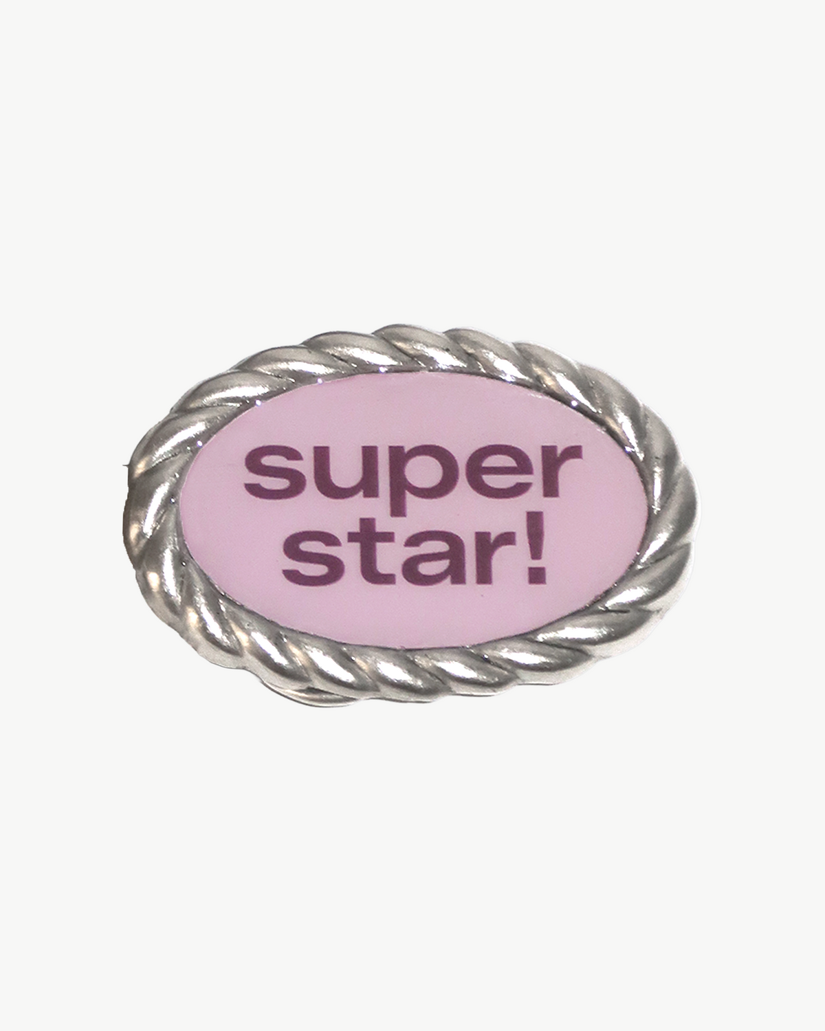 Superstar Oval Buckle