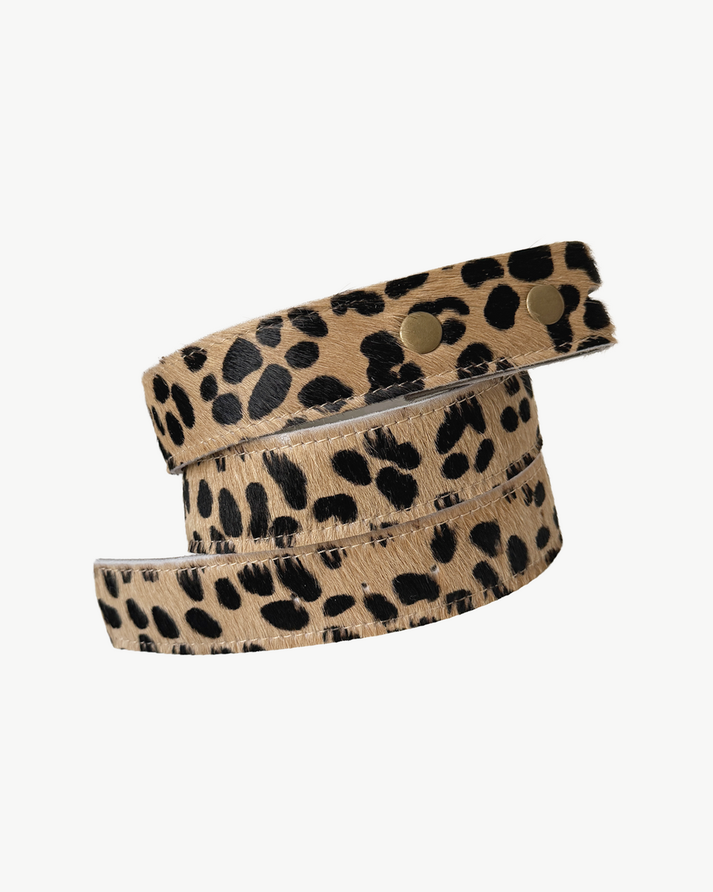 Gold Cheetah Belt