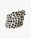 White Cheetah Belt