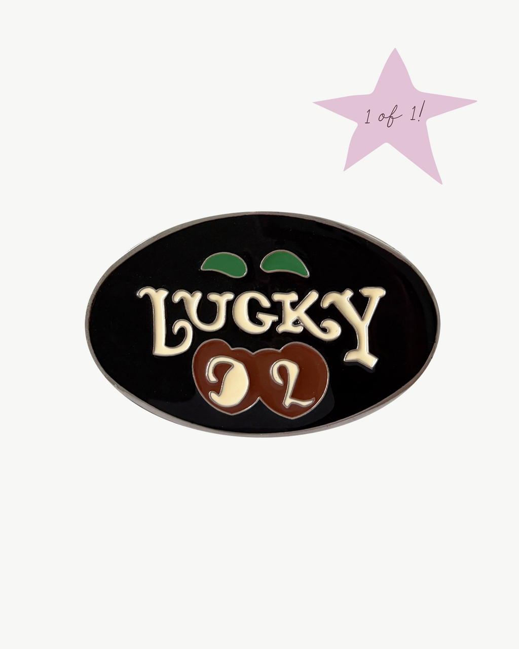 Lucky Cherries Buckle