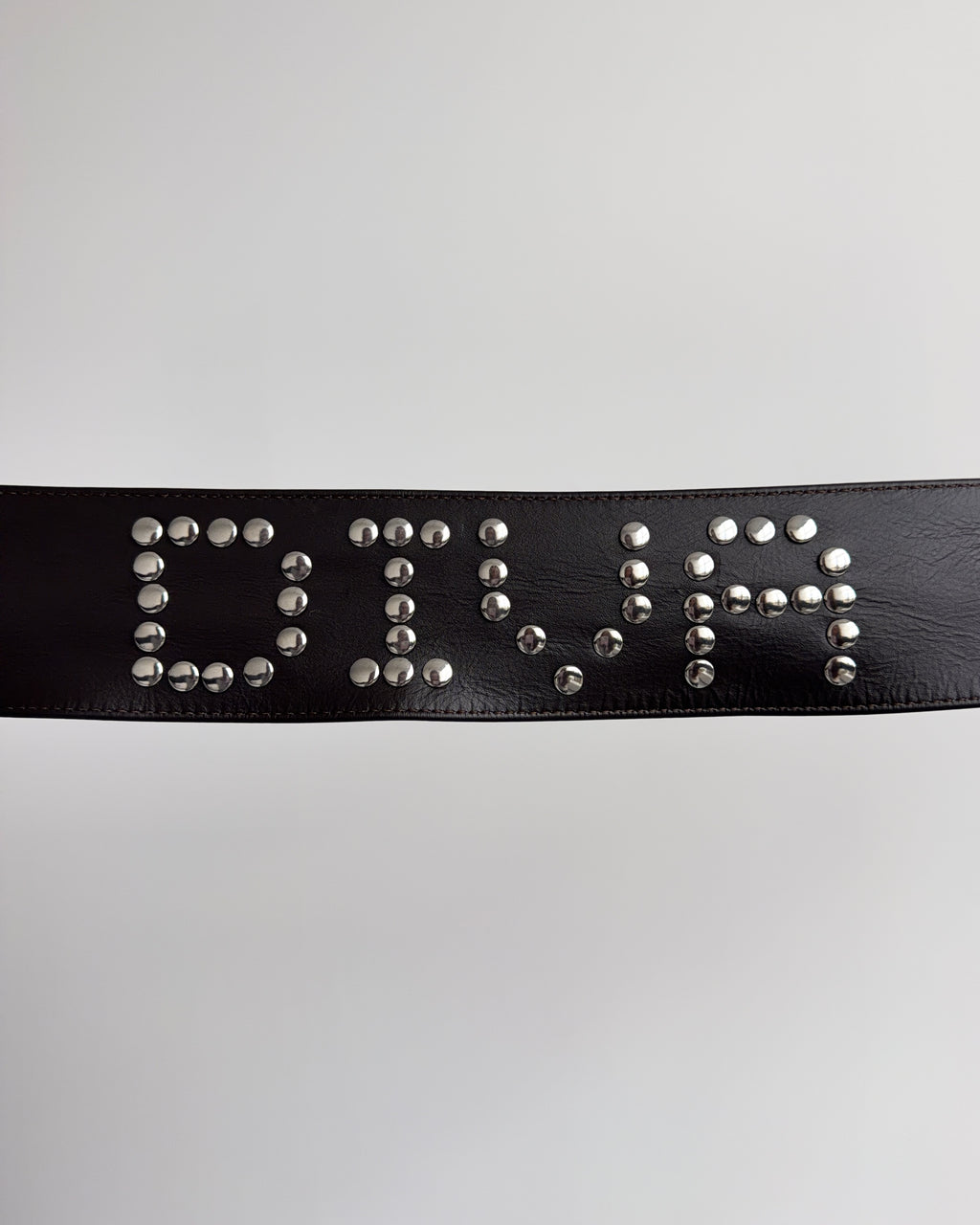 Custom Studded Tie Belt