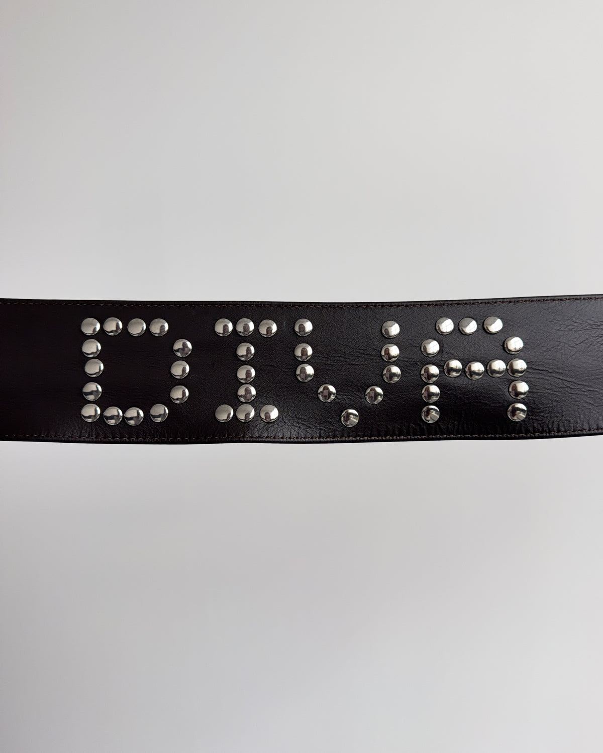 Studded Tie Belt