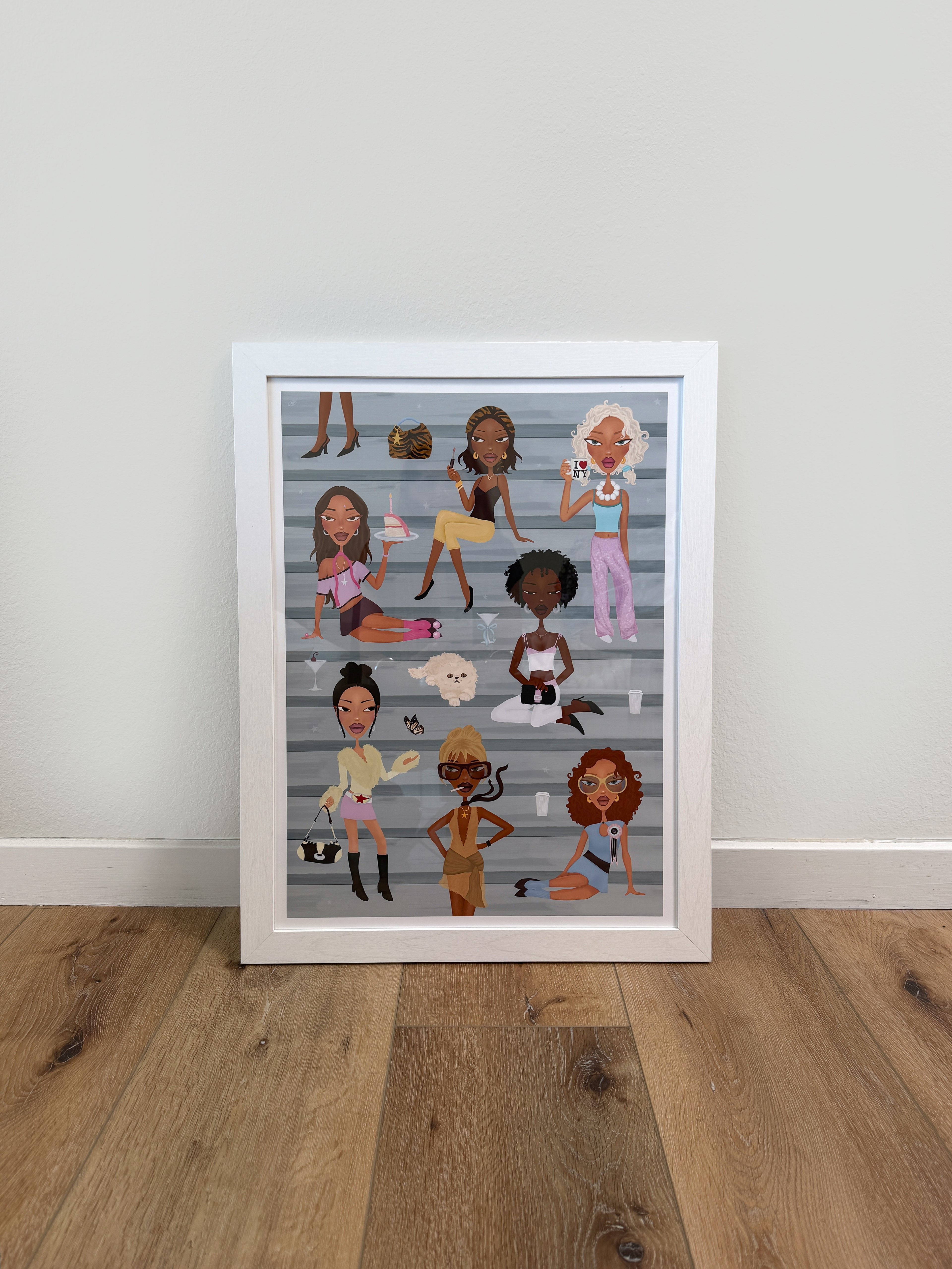 An Urban Afternoon Framed Print