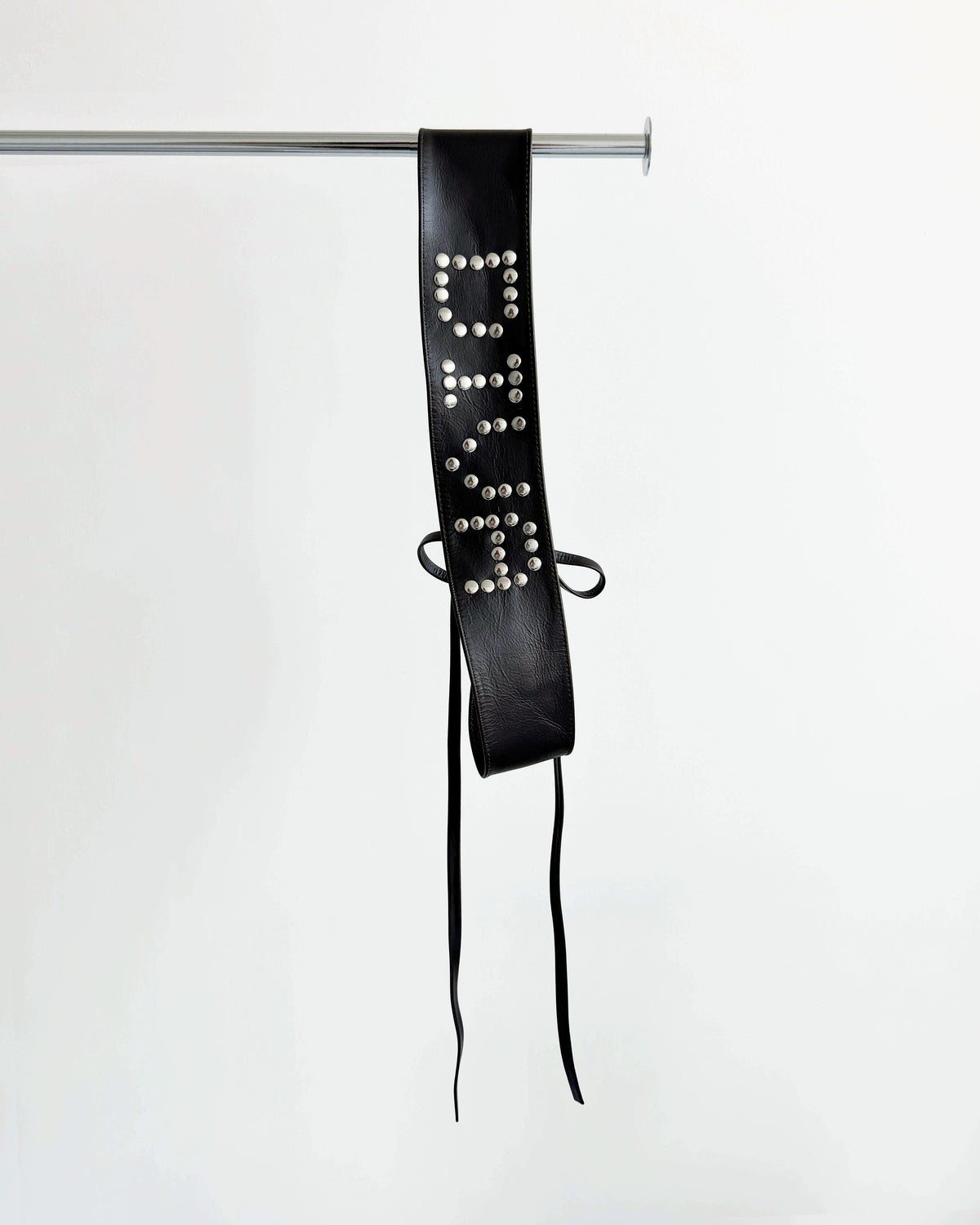 Studded Tie Belt