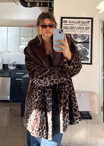 Leopard Fur Coat
