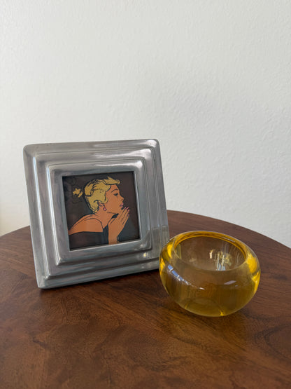 Silver Art Deco Frame