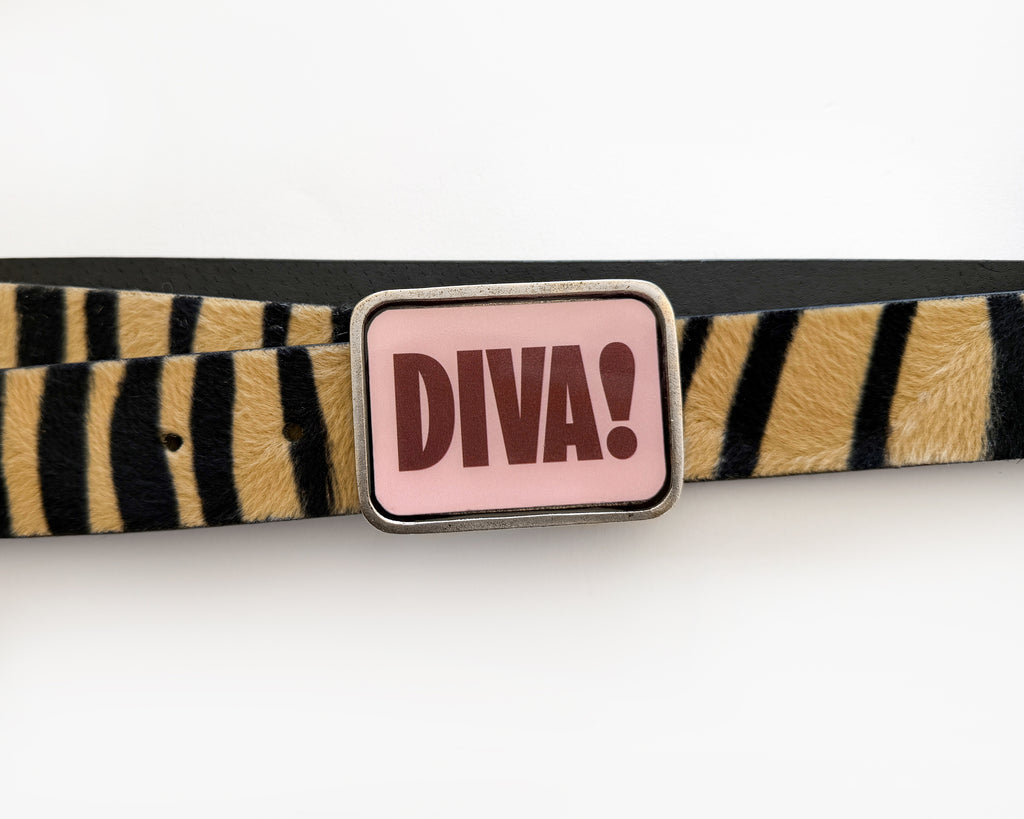 Diva! Tiger Belt