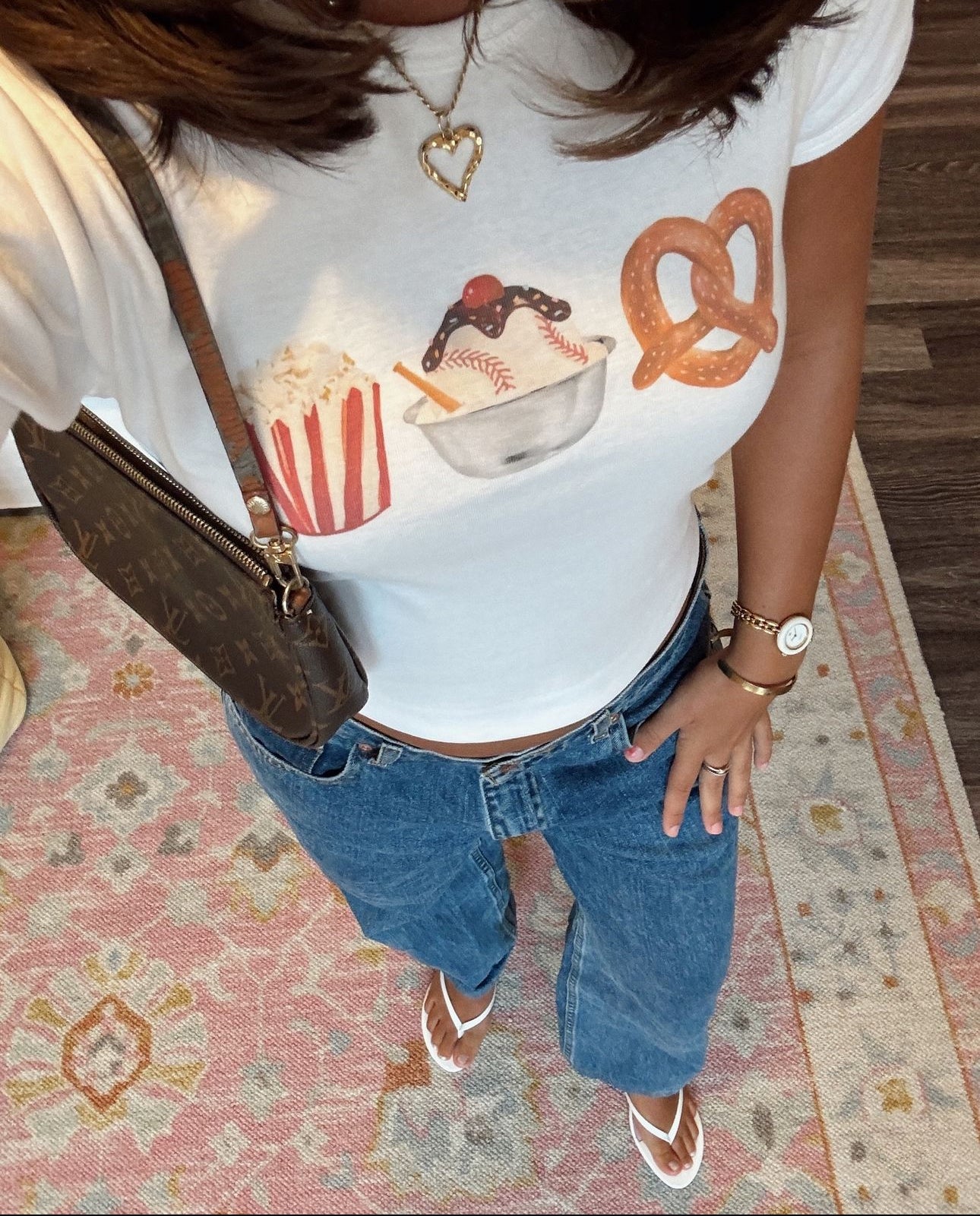 Bases Loaded 90's Tee