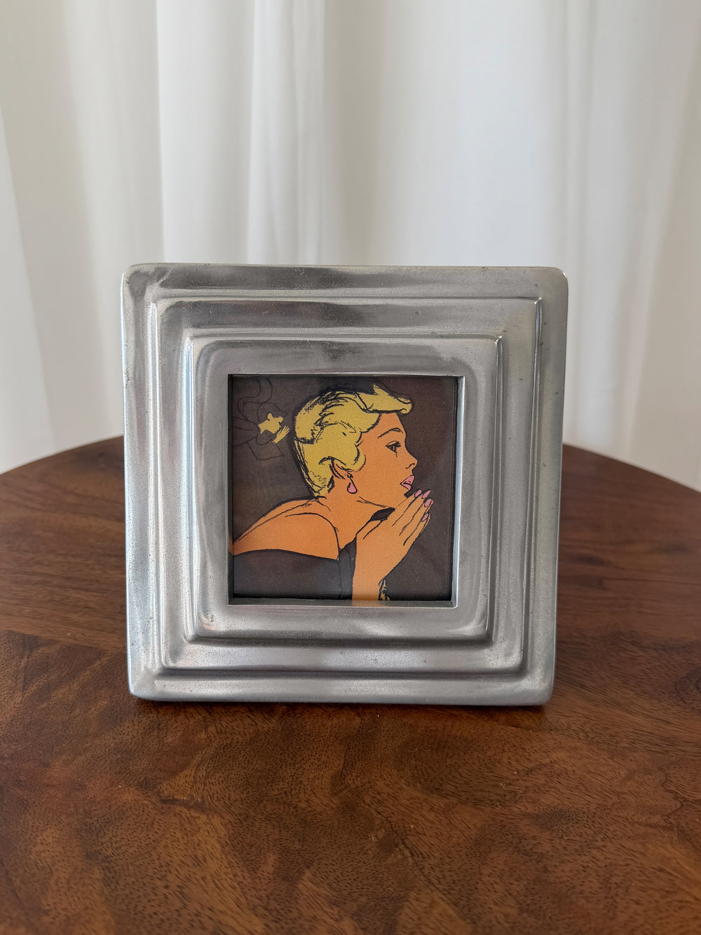 Silver Art Deco Frame
