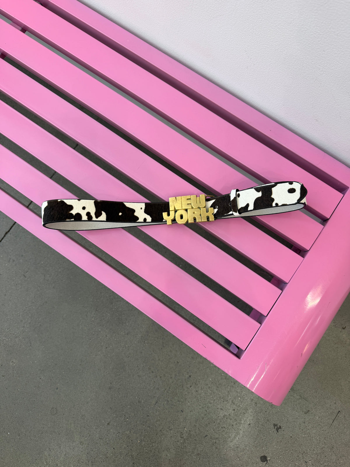 Classic Cow Belt