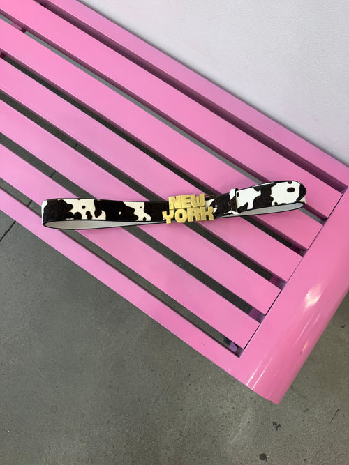 Classic Cow Belt
