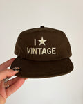 I ★ Vintage Hat