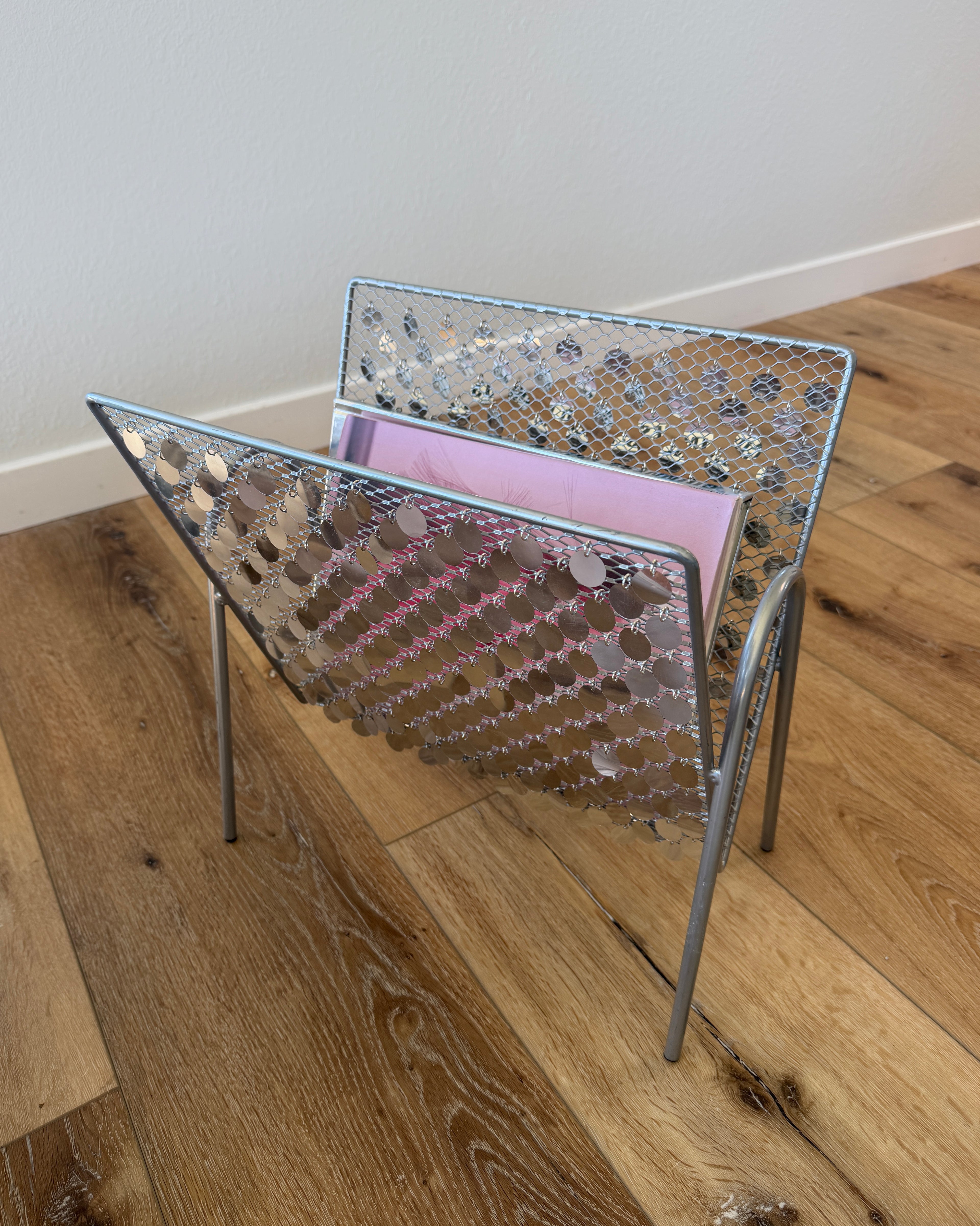 Sequin Magazine Rack