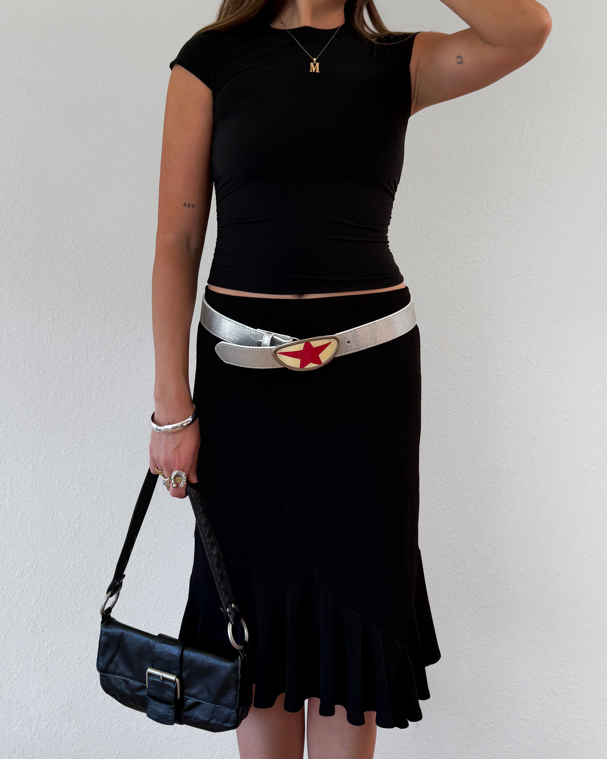 Silver Shimmer Belt