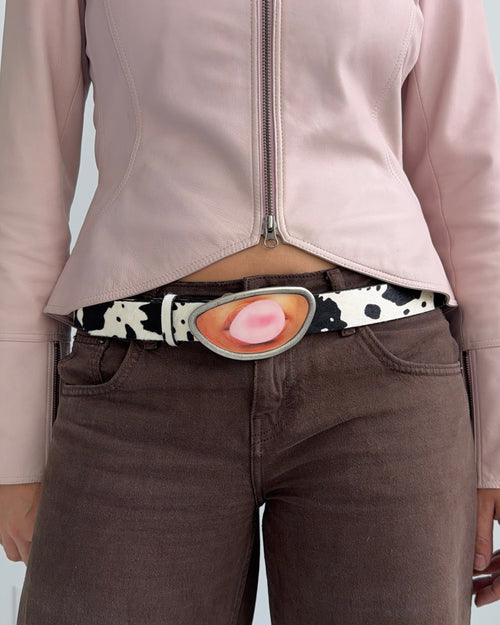 Classic Cow Belt