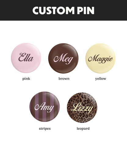 Custom Name Pin