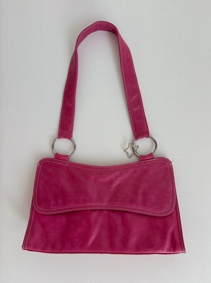 Pink Leather Purse